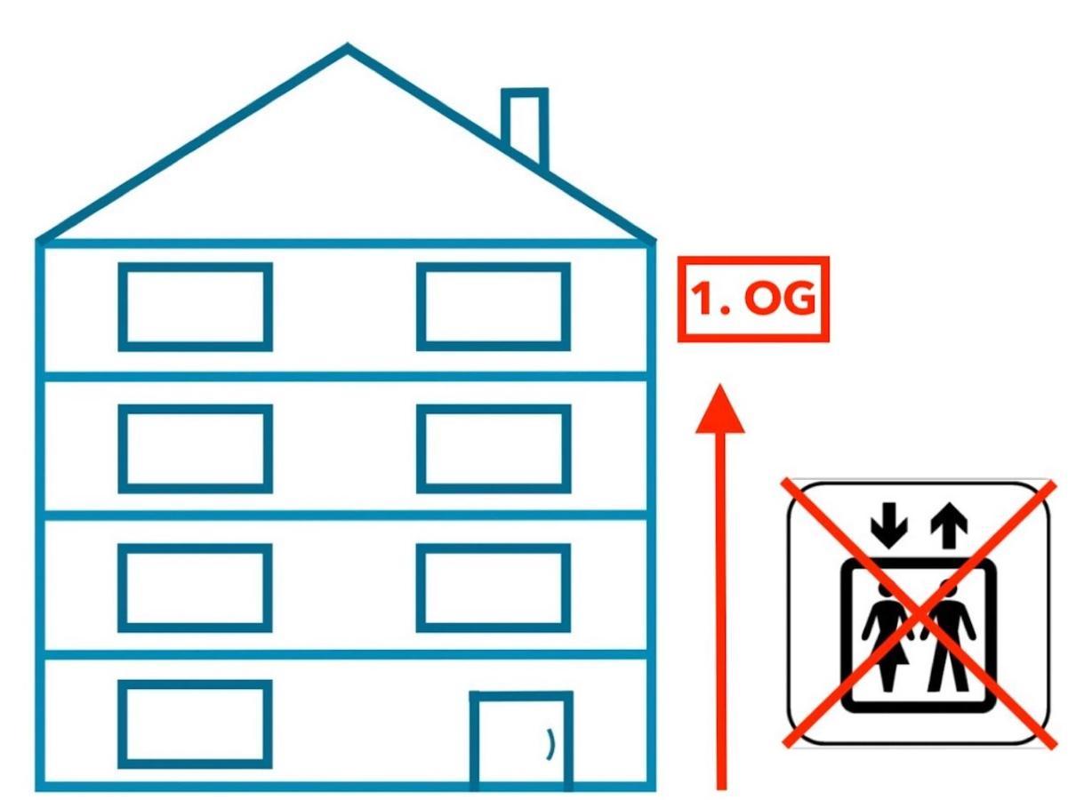 Zentrale Innenstadt-Wohnung Вюрцбург Екстериор снимка